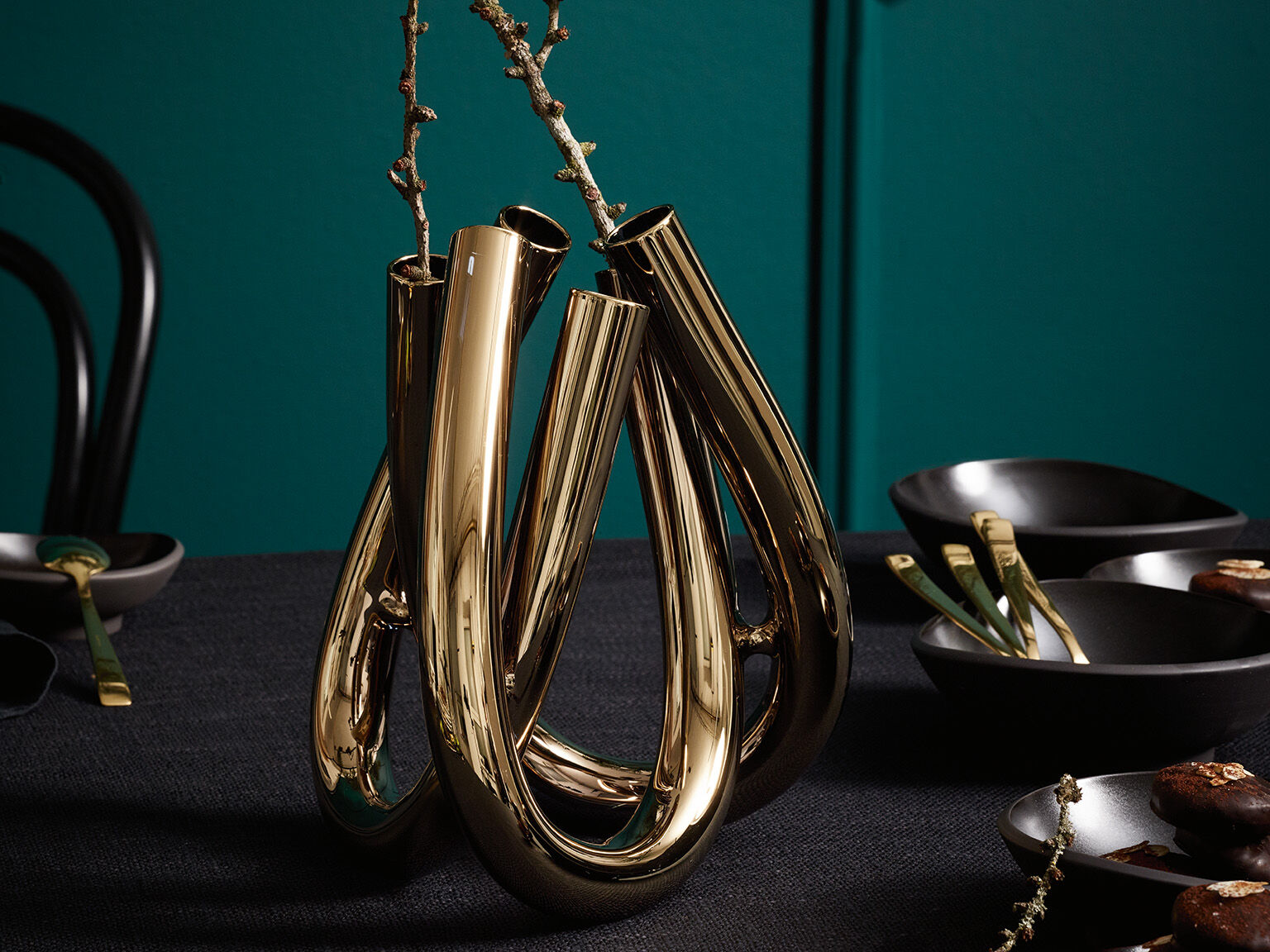 Vasen in Gold von Rosenthal online kaufen