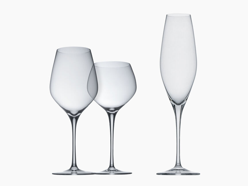 Elegant Rosenthal glasses – for stylish enjoyment and gentle cleaning.