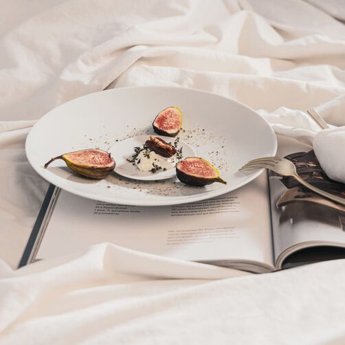 Rosenthal TAC fine porcelain collection on yellow black background