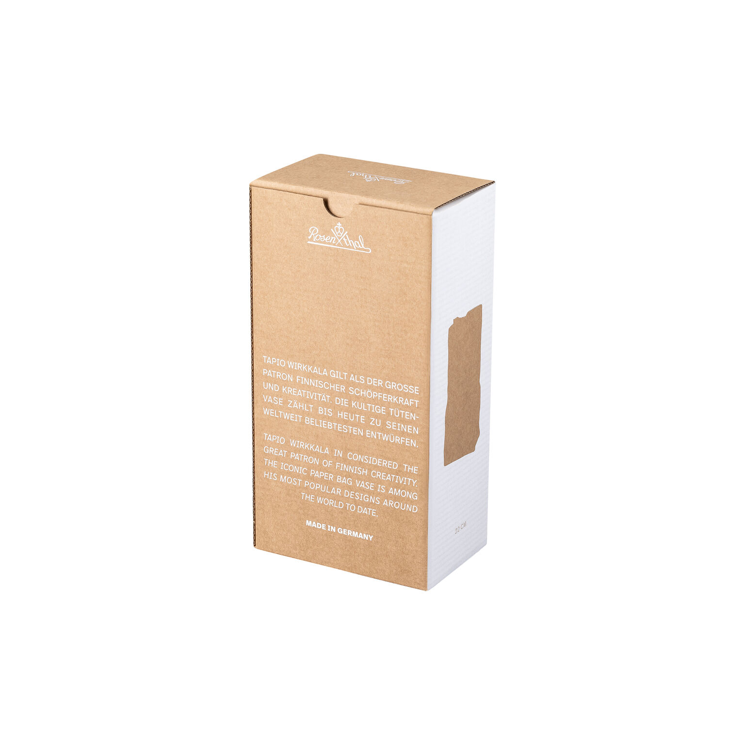Bag vase 22 cm