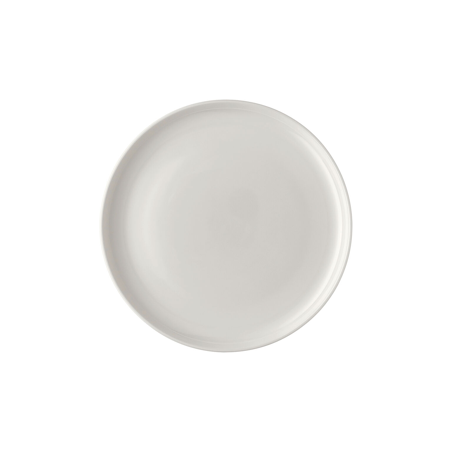 Rosenthal Porcelain, Plate 21 cm, Jade Lift Bone China Weiss