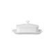 Butter dish (250 g) from the Rosenthal Maria Weiss collection, rectangular in porcelain, measuring 21 cm by 14.5 cm by 9 cm.