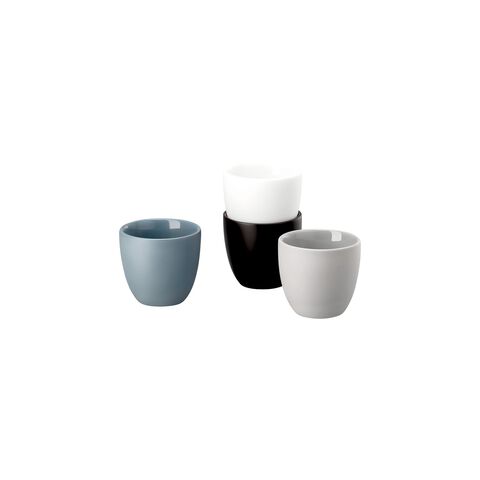 Set of 4 espresso double-walled