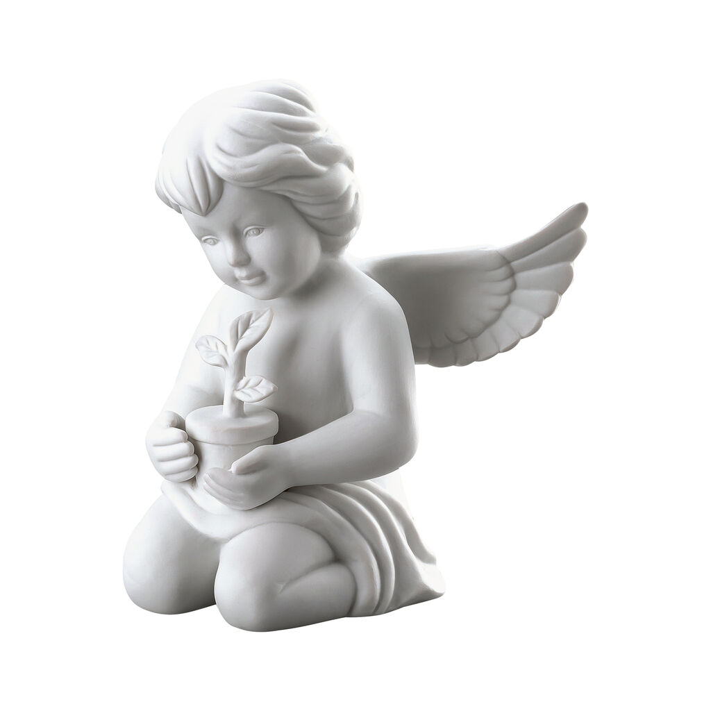 Angel with flowerpot image number 1