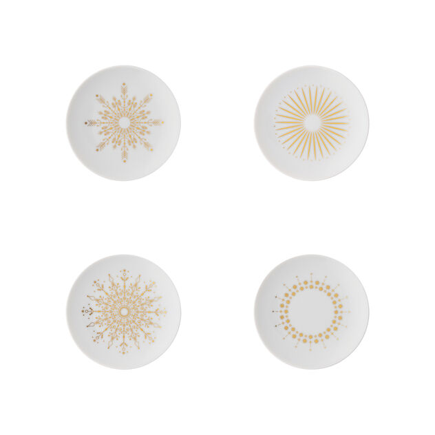 Set 4 assiettes plates 10 cm image number 0