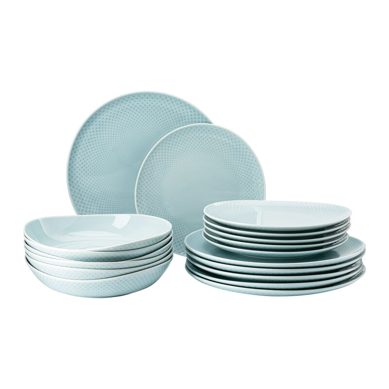 Set 18 pcs. with plates