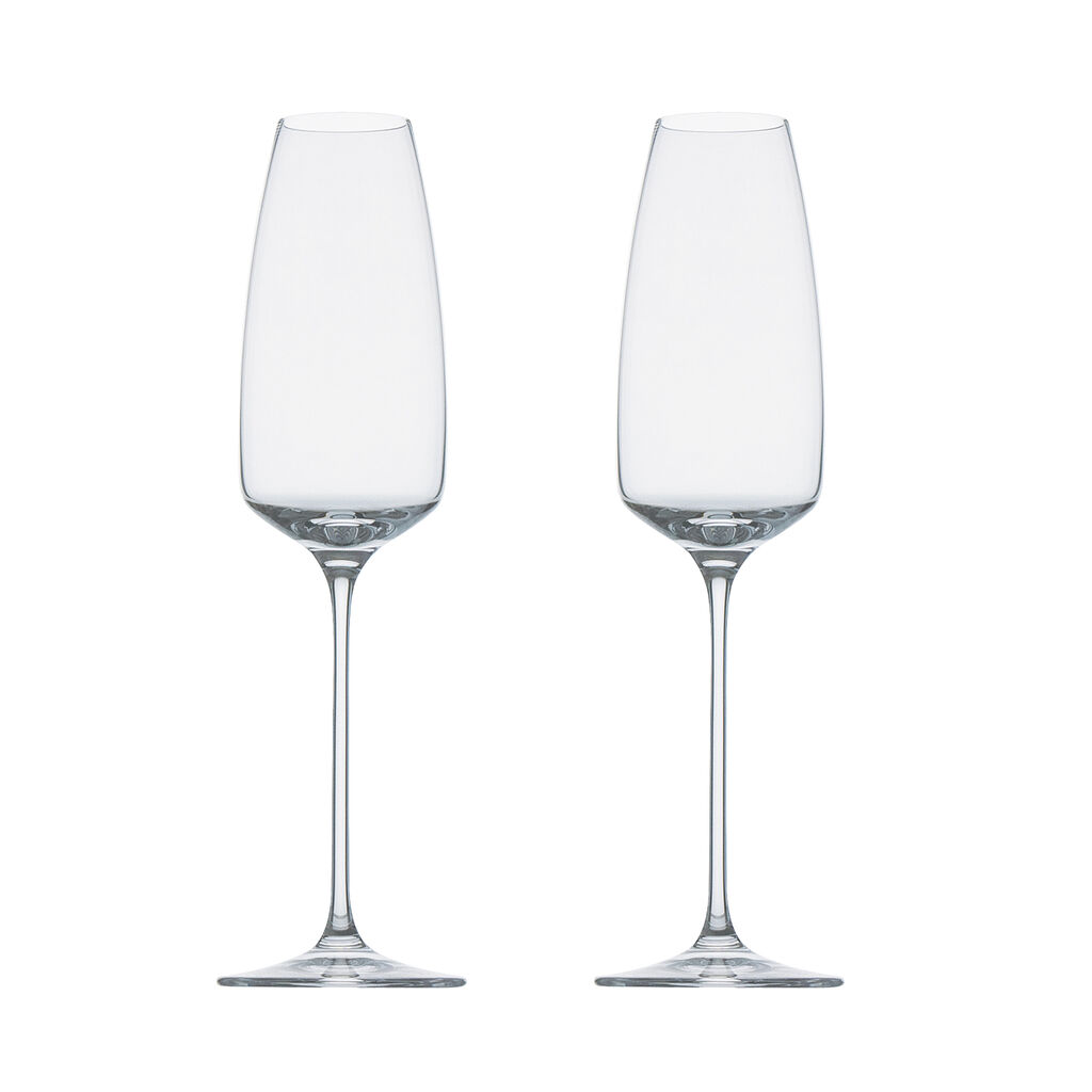 2 Piece champagne glass set image number 0