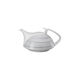 Teapot (20 cm, 0.60 l) from the Rosenthal TAC Stripes 2.0 collection in porcelain.