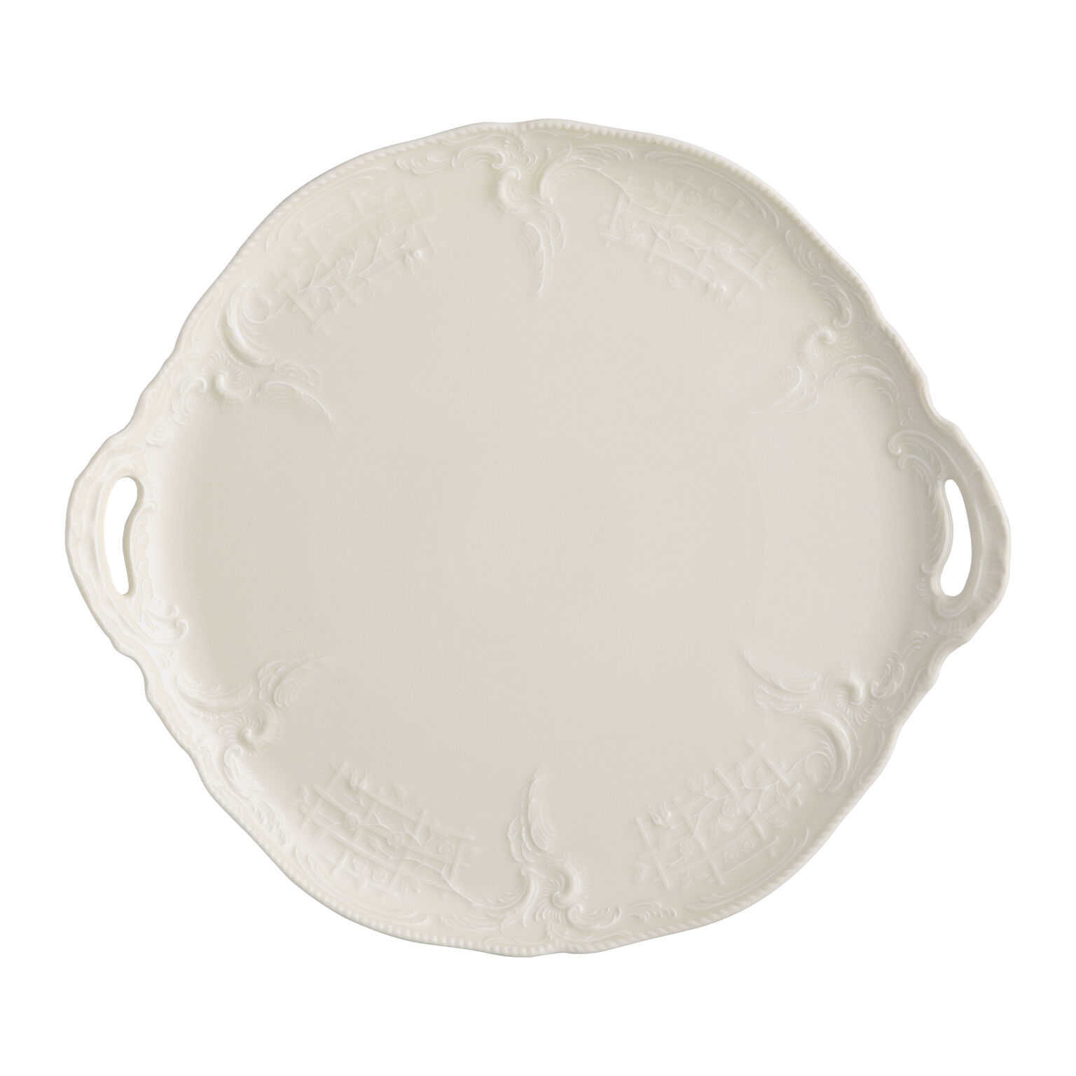 Sanssouci Elfenbein Elfenbein Tortenplatte