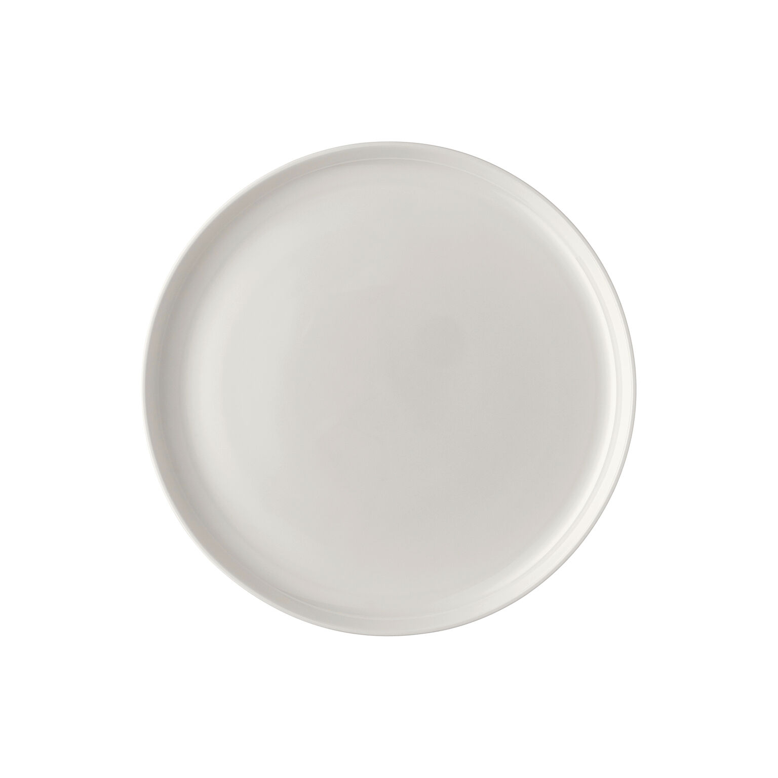 Rosenthal Porcelain, Plate 24 cm, Jade Lift Bone China Weiss