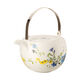 Teapot (20.50 cm) 3-piece set from the Rosenthal Brillance Bone China Fleurs des Alpes collection.