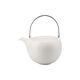 Teapot (1.35 l) from the Rosenthal Brilliance Bone China Weiss collection, measuring 20.50 cm in diameter and 22.80 cm in height.