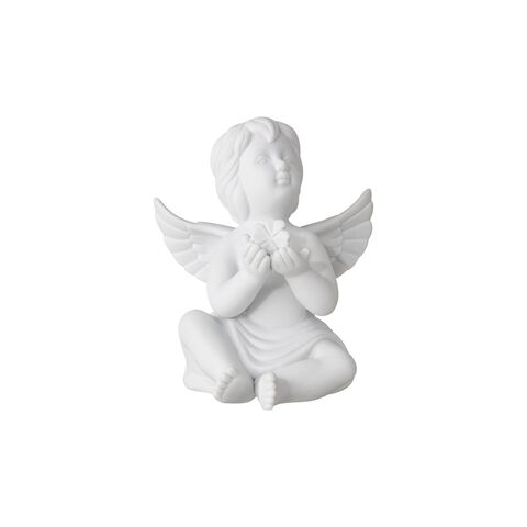 Angel with lucky clover