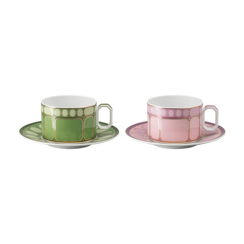 Set 2 paire tasse à thé