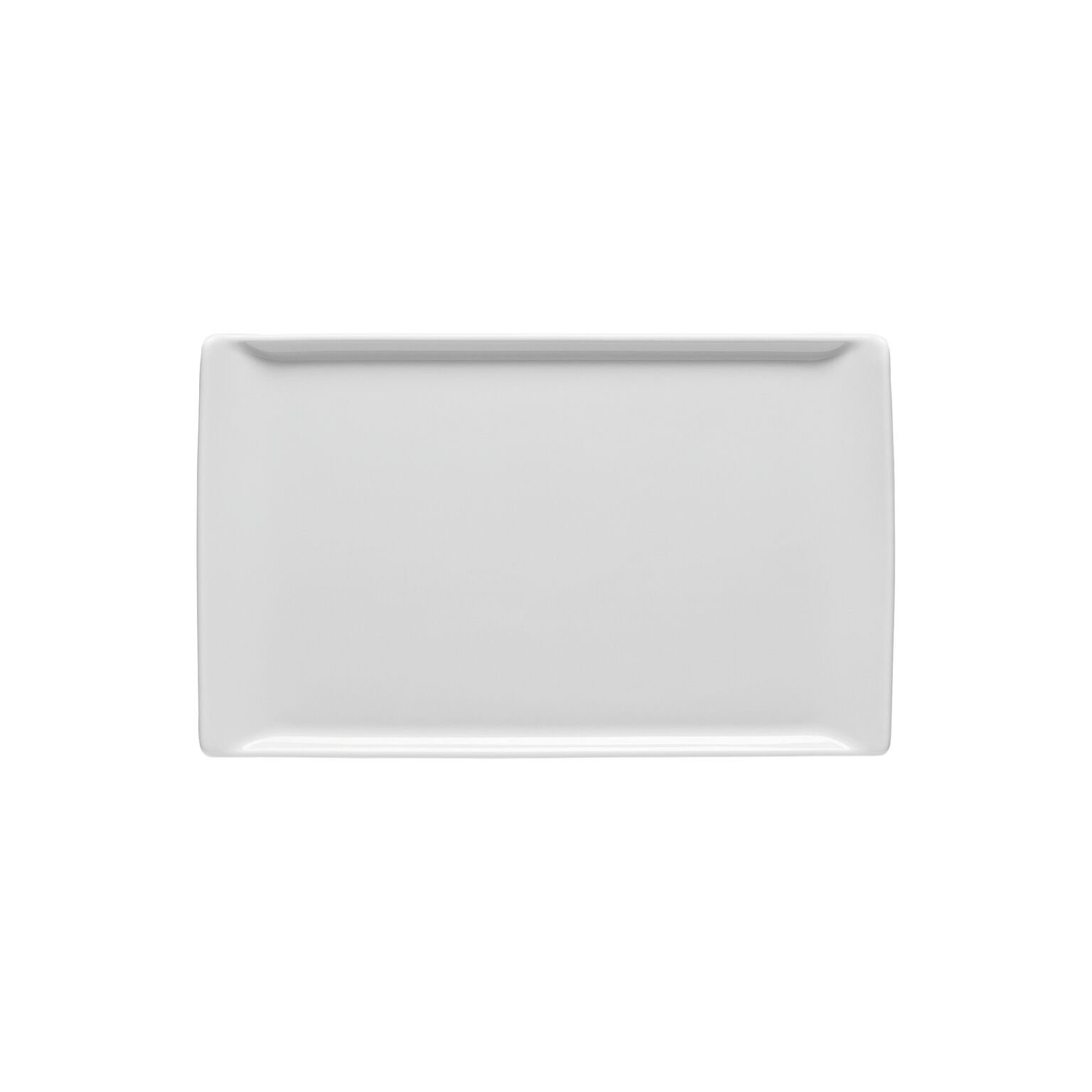 Mesh Weiss Platte 24 x 15 cm flach