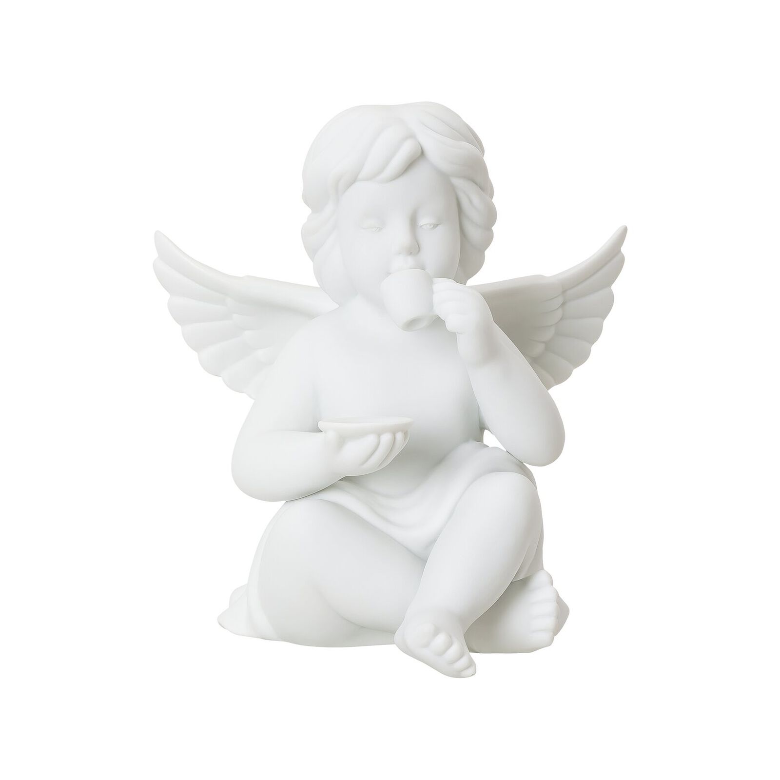 Angelo con tazza da caffè image number null