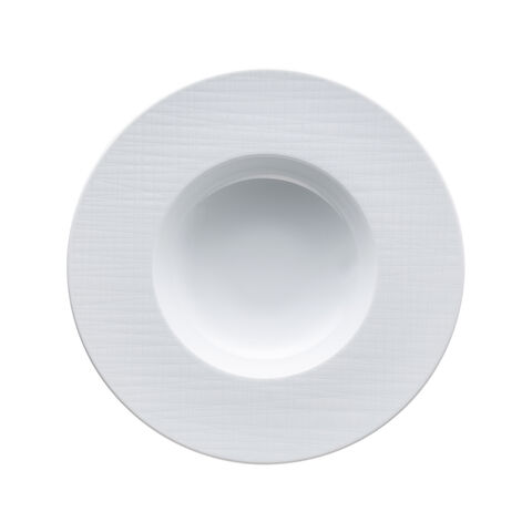 Assiette avec aile 28 cm creuse