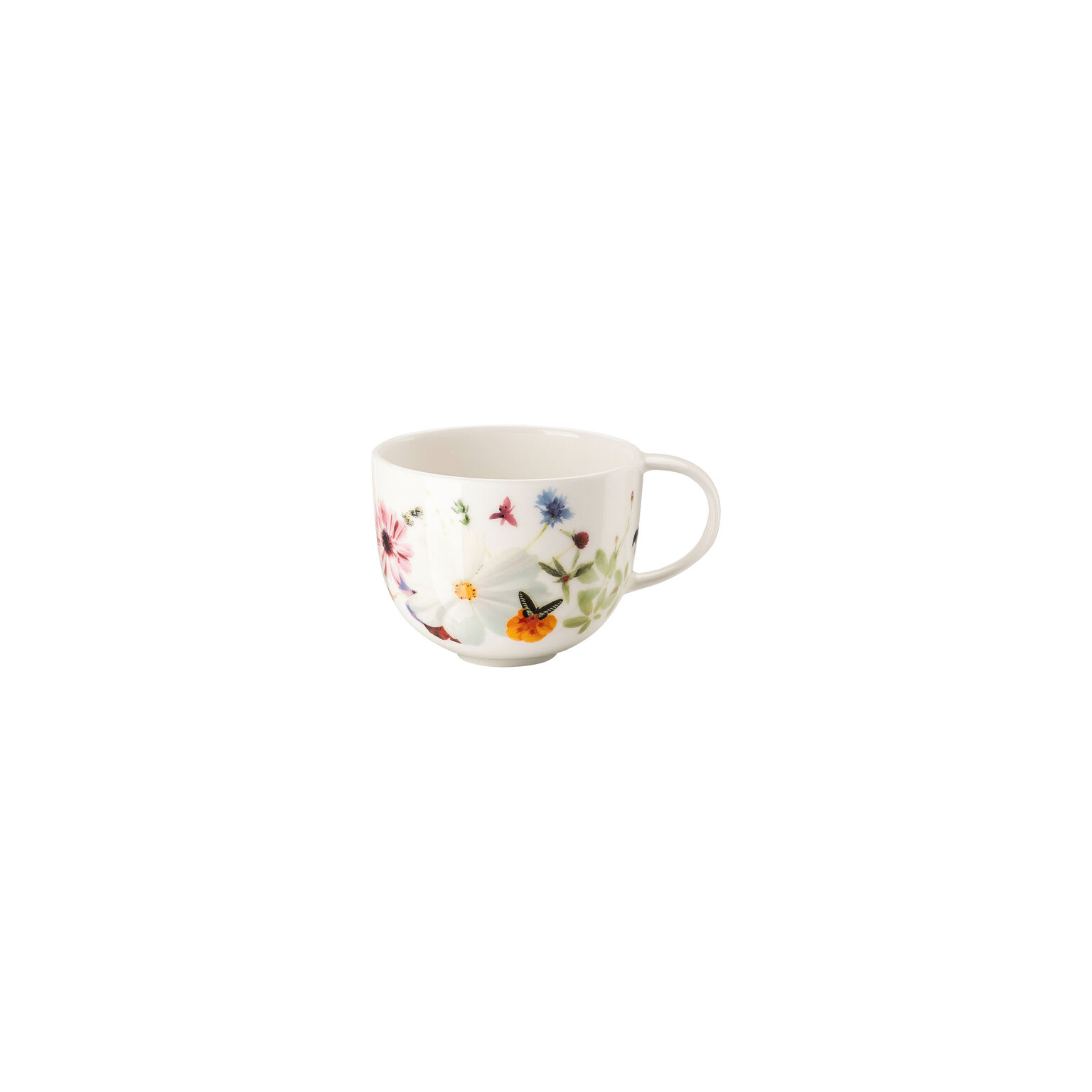 Trend Weiss Porcelain Espresso Cups & Saucers by Rosenthal 
