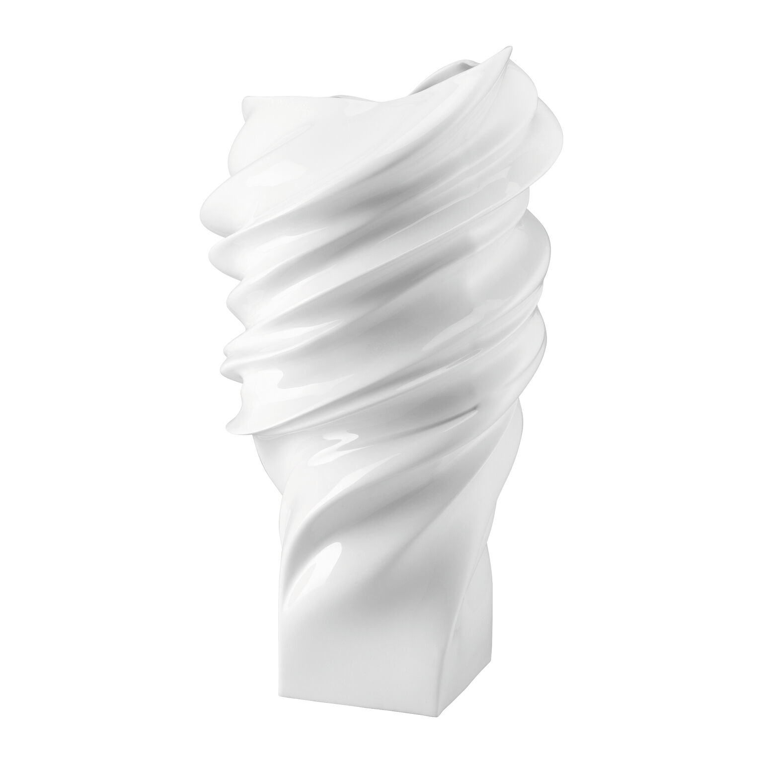 Squall Weiss Vase 40 cm - Thumbnail 2