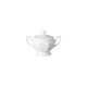 Sugar bowl (15.20 cm) from the Rosenthal Maria Weiss collection with a decorative lid and two handles.