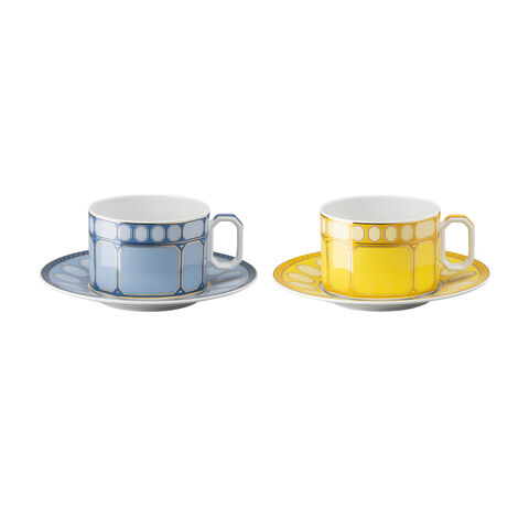 Set 2 paire tasse à thé
