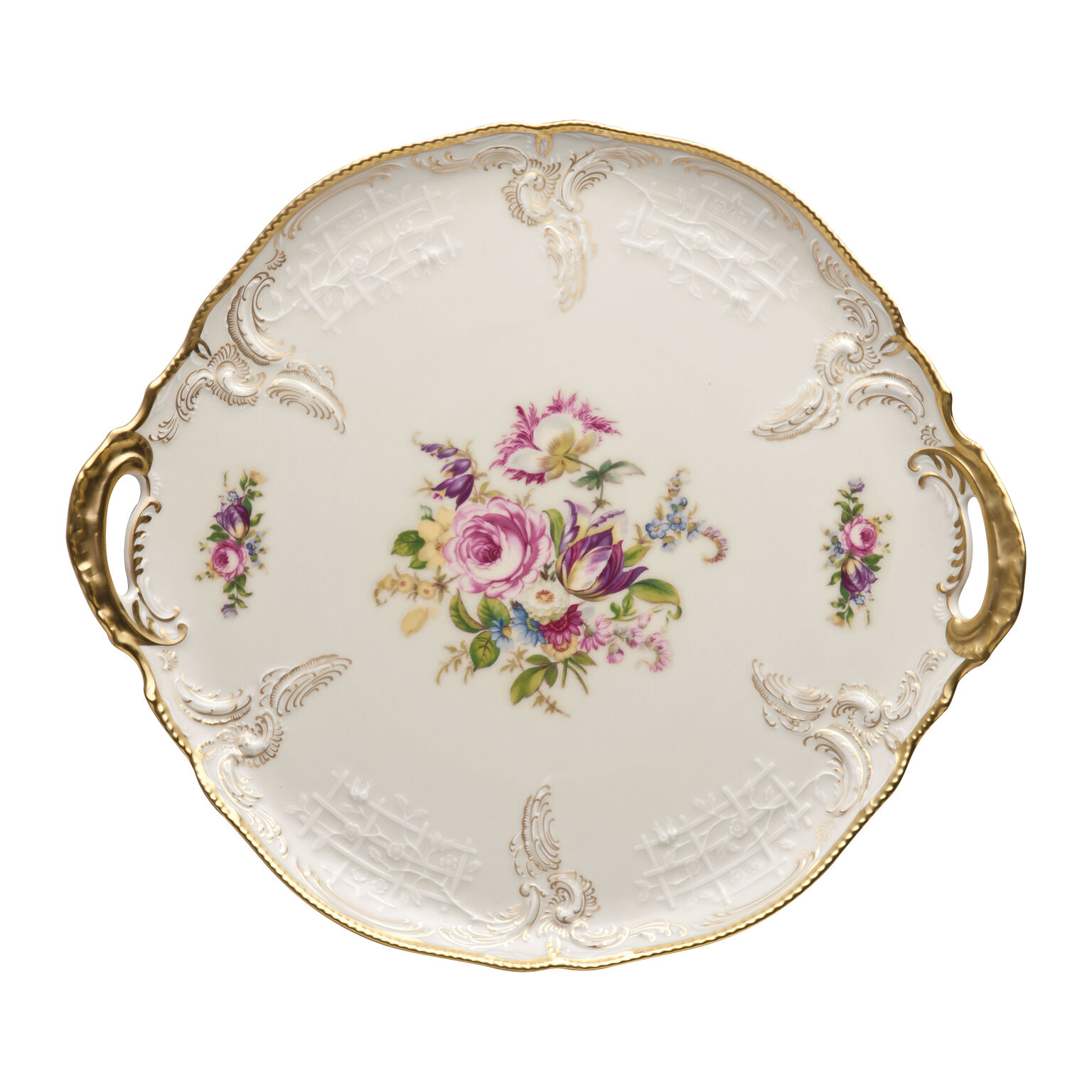 Sanssouci Elfenbein Diplomat Tortenplatte