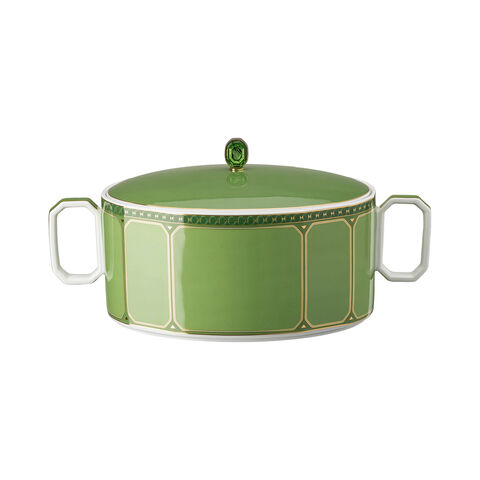 Covered vegetable bowl
