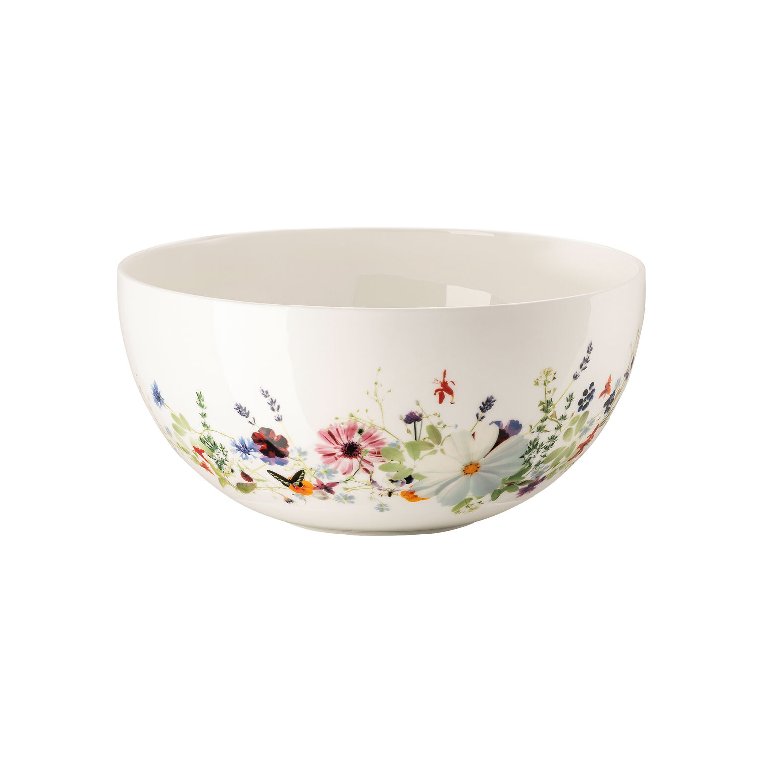 Rosenthal Brillance Schüssel 26 Cm – Weißes Premium Bone China, Spülmaschinenfest