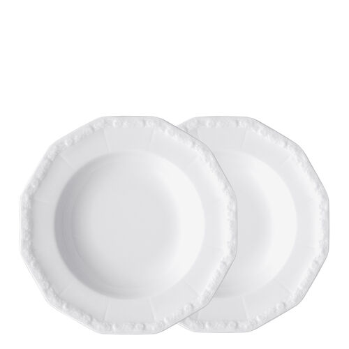 Set 2 pezzi piatto fondo 23 cm
