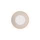 Charger plate (16.60 cm) from the Rosenthal Francis Carreau Beige collection in porcelain.