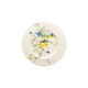 Der Fr&uuml;hst&uuml;cksteller 19 cm Fahne aus der Rosenthal-Serie Brillance Bone China, fotografiert von oben.