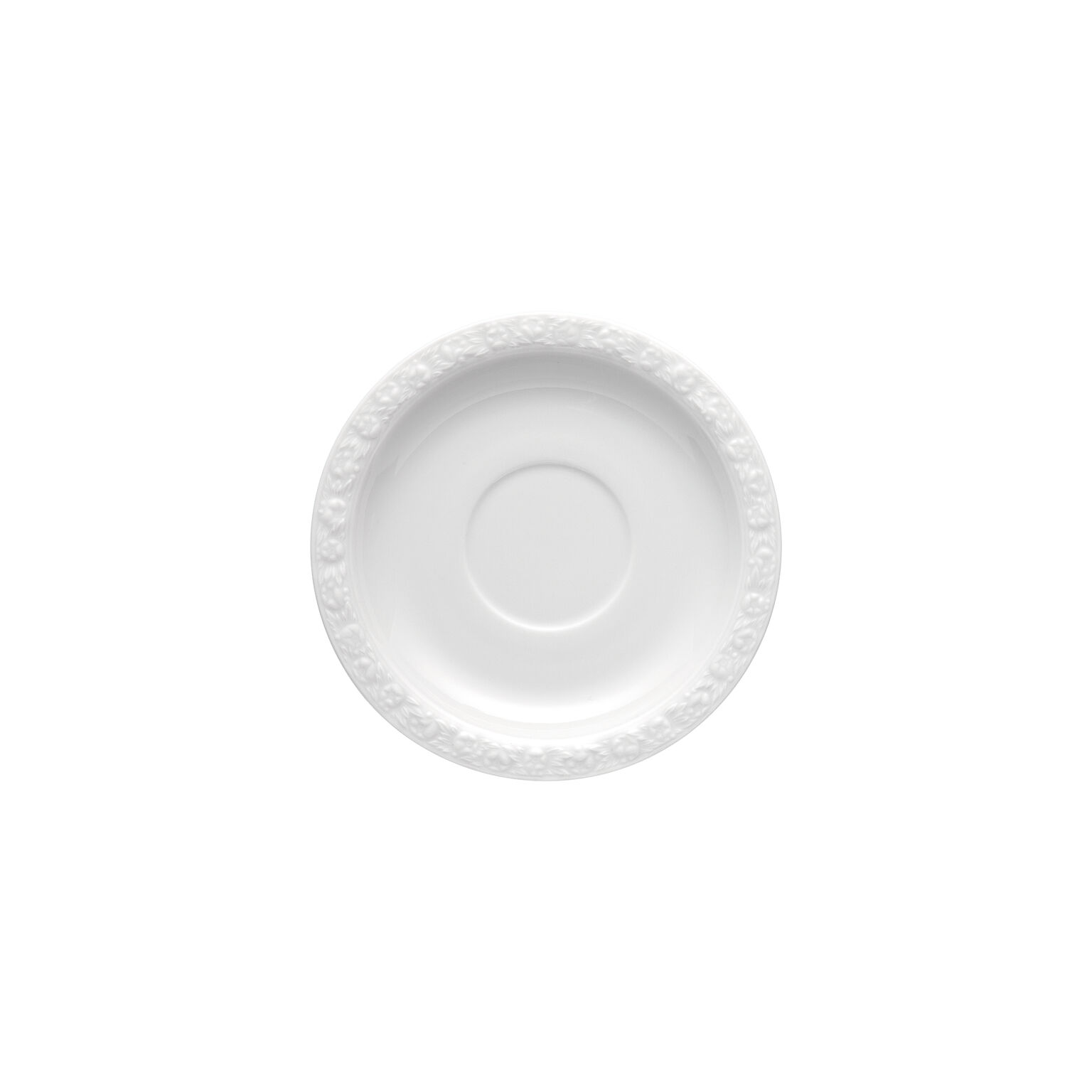 Rosenthal Selb Untertasse Maria weiß 