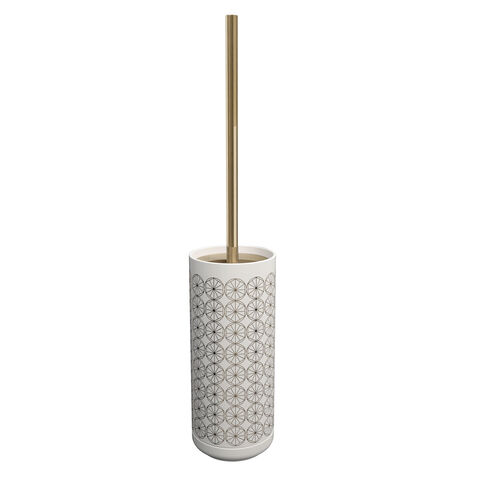 Free standing toilet brush