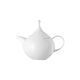 Teapot (1.17 l, 23 cm) from the Rosenthal Zauberfl&ouml;te Weiss collection.