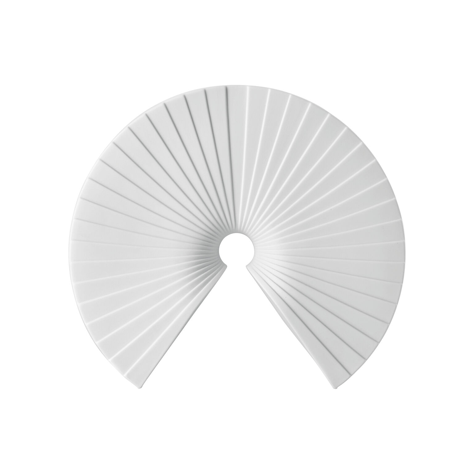 Arcus Weiss matt Vase 24 cm