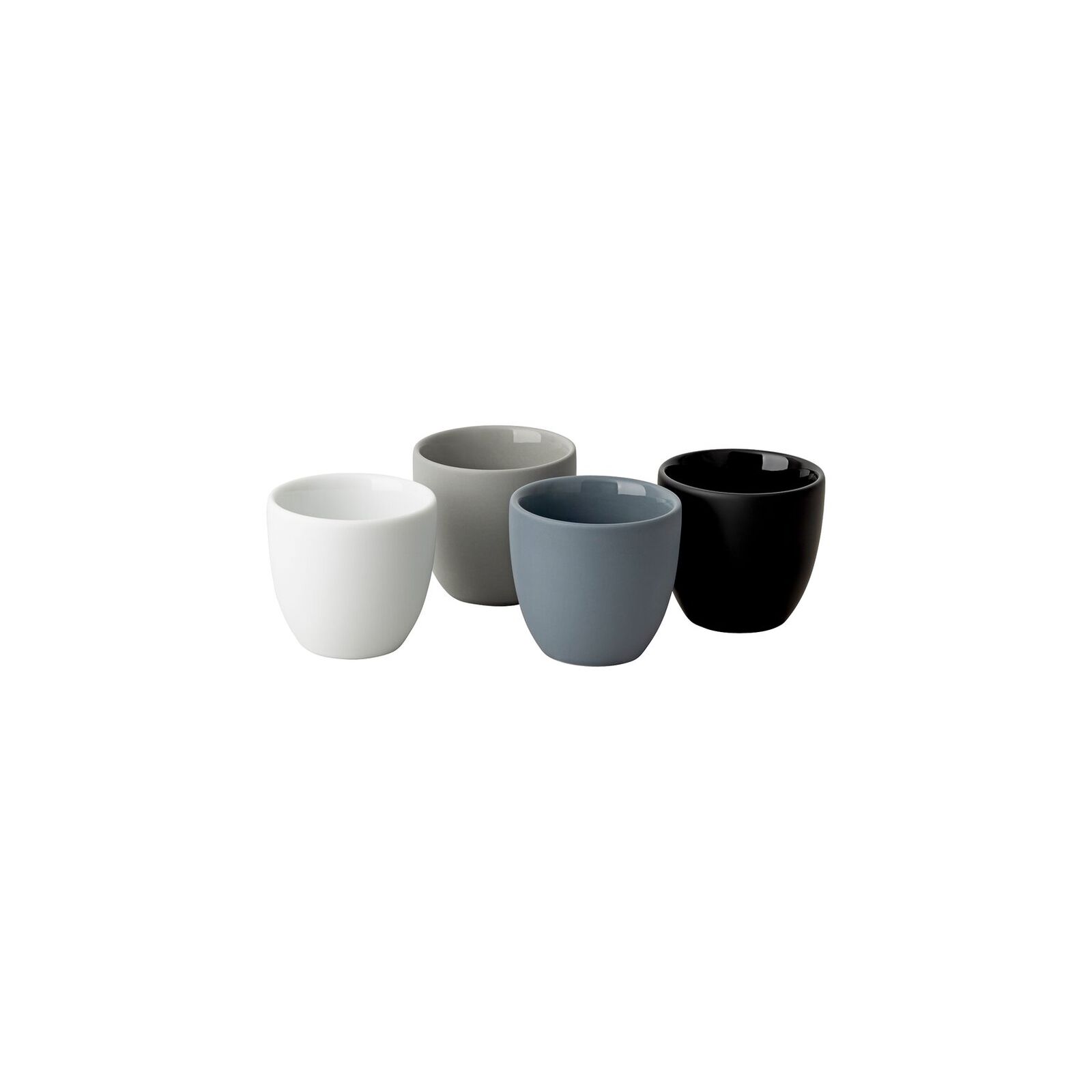 Das Set 4 Espresso doppelwandig von Rosenthal, freigestellt vor wei&szlig;em Hintergrund. image number null