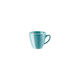 Cup (7.50 cm, 0.18 l) from the Rosenthal Mesh Colours Aqua collection in porcelain.