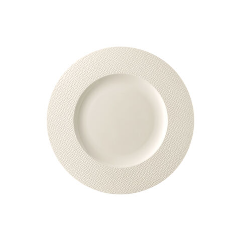 Assiette petit déjeuner 23 cm / avec aile