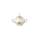 Sugar bowl (14.70 cm) from the Rosenthal Sanssouci Elfenbein Ramona series.
