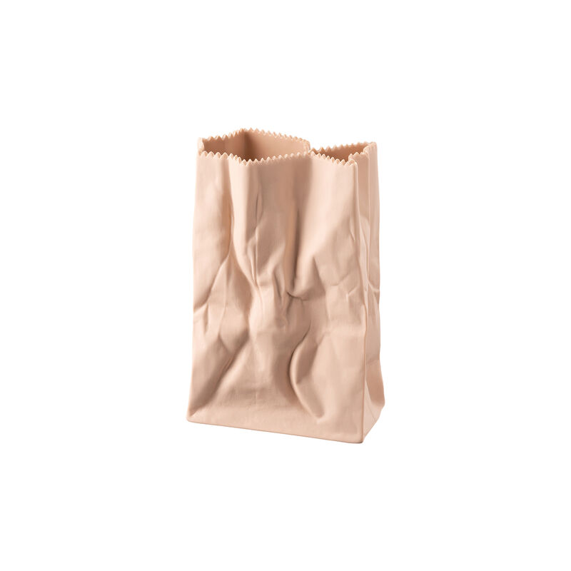 Vase Rosenthal Tütenvase 'Do Not Litter' – Porcelaine Blanche – 14 Cm