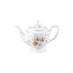 Teapot (23.70 cm, 0.92 l) from the Rosenthal Maria Pink Rose series.