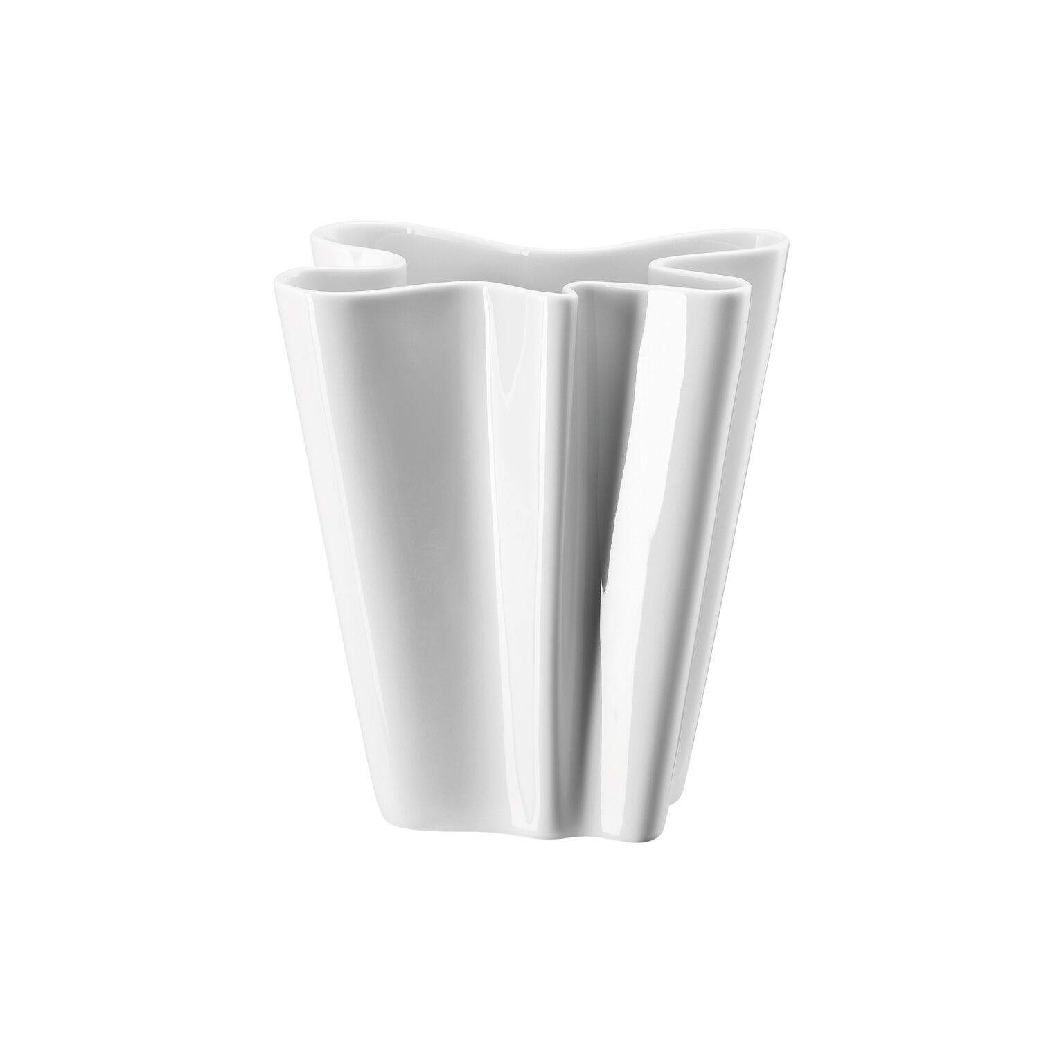 Flux Weiss Vase 20 cm