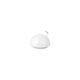 Sugar bowl (9.70 cm, 0.22 l) from the Rosenthal TAC Skin Platin collection.
