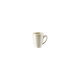 Die konische Espresso-Obertasse aus wei&szlig;em Porzellan der Rosenthal-Serie Mesh Colours Cream, freigestellt vor wei&szlig;em Hintergrund.