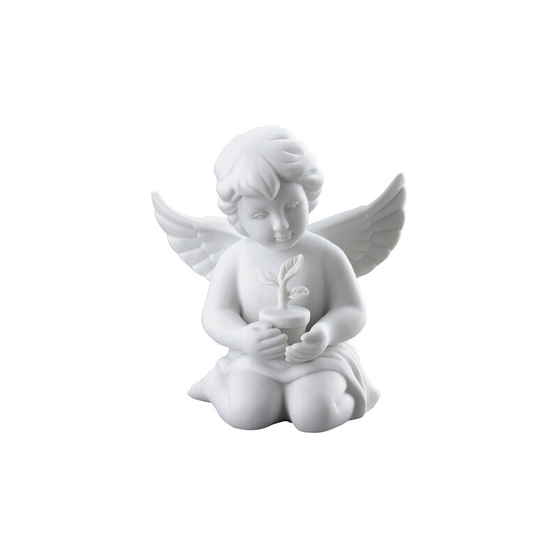 Angel with flowerpot