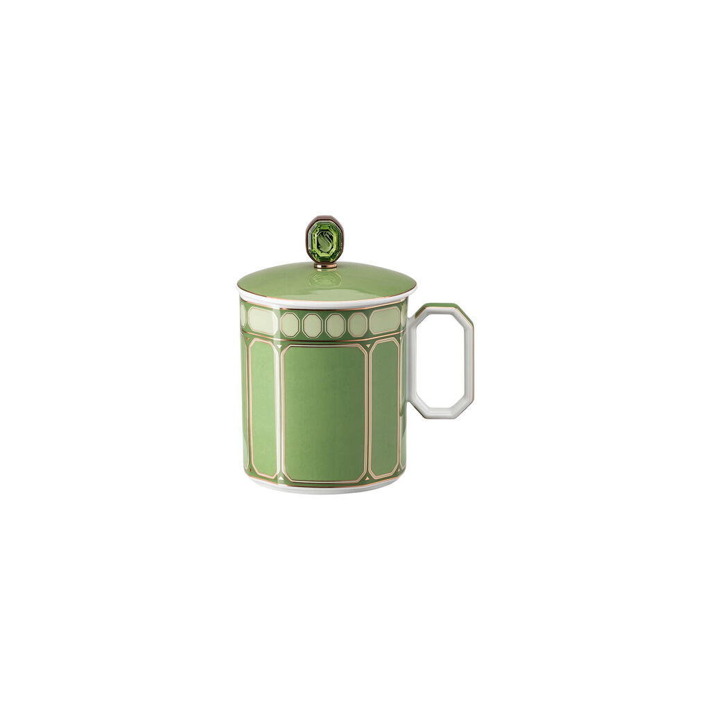 Mug with handle and lid image number 0