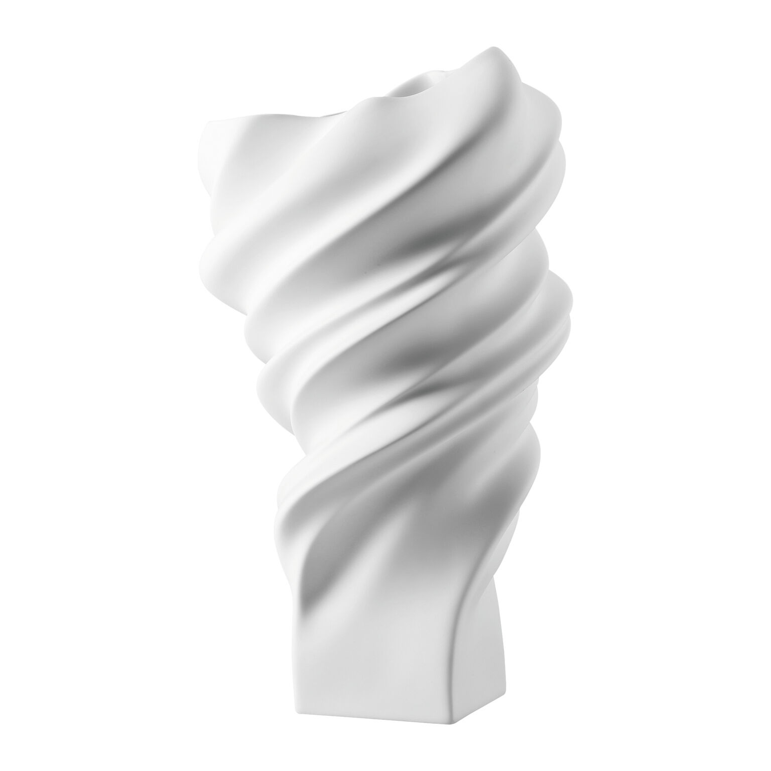 Squall Weiss matt Vase 32 cm - Thumbnail 2