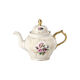 Teapot (1.25 l, 25.40 cm) from the Rosenthal Sanssouci Elfenbein Diplomat collection.