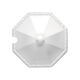 Octagonal terrine lid (27.70 cm) from the Rosenthal Maria Weiss collection.