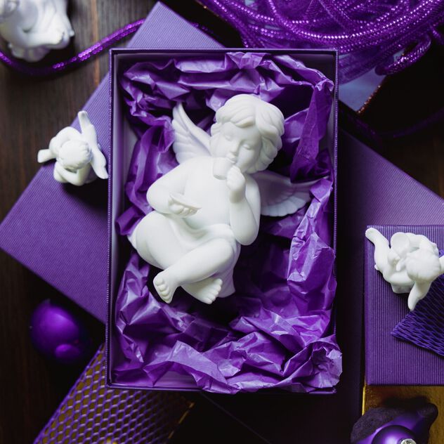 Engel mit Kaffeetasse image number 4